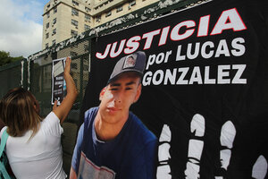 Caso Lucas González: dictan prisión preventiva al policía acusado de plantar el arma (Fuente: Bernardino Avila)