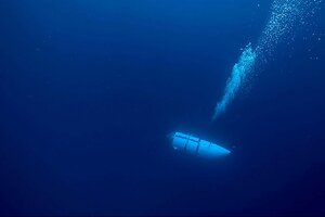 Submarino desaparecido: ¿qué pasará cuando se acabe el oxígeno del sumergible? (Fuente: AFP)
