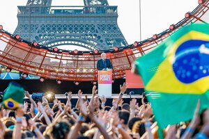La gira europea de Lula: un rock star que busca paz (Fuente: AFP)