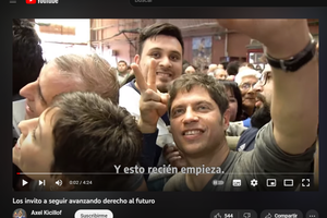 Cómo es el video de largada de Kicillof 2023