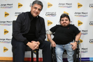 "Nadie quiere votar a un discapacitado": la discriminación de un candidato de Javier Milei a Franco Rinaldi (Fuente: Tw Franco Rinaldi)