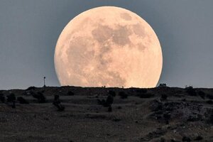 Luna llena en julio 2023: cuándo es según el calendario lunar (Fuente: AFP)