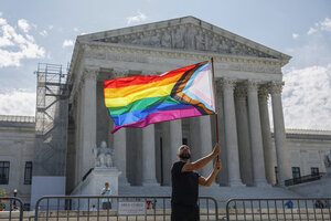 La Corte Suprema de EE.UU. limitó protecciones a la comunidad LGBT (Fuente: AFP)