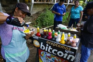 Qué opinan los salvadoreños del bitcoin   (Fuente: Xinhua)