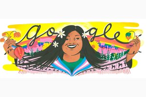 Google homenajeó a Diana Sacayán