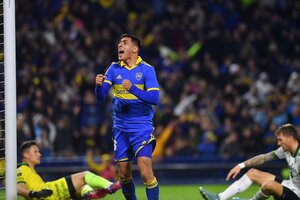 Boca superó a Sarmiento y volvió a festejar en la Liga (Fuente: Télam)
