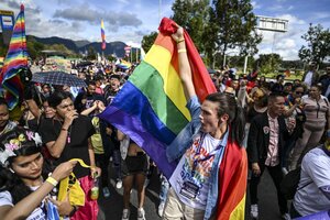 Marcha del Orgullo: color, fiesta y reclamos en Latinoamérica (Fuente: AFP)