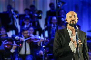 Abel Pintos grabó canciones patrias