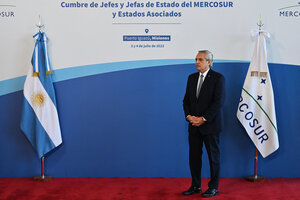 Alberto Fernández en el Mercosur: "No pueden condenarnos a ser proveedores de materias primas" (Fuente: AFP)
