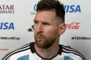 Lionel Messi está nominado a los premios MTV MIAW por la frase: "Andá pa allá bobo"