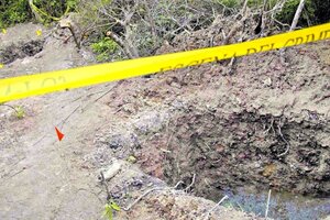 México: las Madres Buscadoras encontraron una gran fosa clandestina (Fuente: AFP)