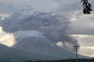 Alerta en Nicaragua por erupciones en el volcán San Cristóbal (Fuente: SINAPRED)