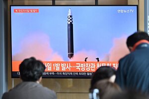 Corea del Norte lanza un nuevo misil balístico al mar de Japón (Fuente: AFP)