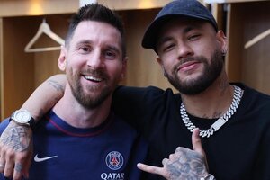 Neymar reveló el nombre que le pondría a su hijo en honor a Lionel Messi