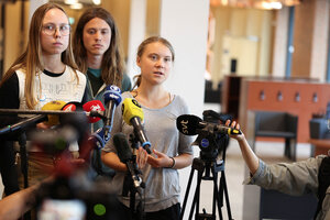 Greta Thunberg, condenada a una multa por una protesta