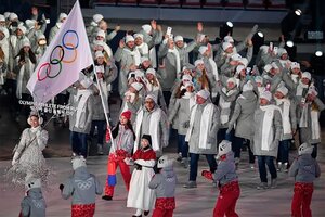 El COI abre la puerta para que los atletas rusos puedan ir a París 2024 (Fuente: AFP)