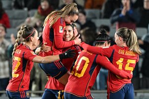 Mundial femenino: España goleó a Zambia y se clasificó para los octavos de final   (Fuente: AFP)