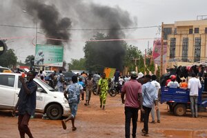 Las Fuerzas Armadas de Níger apoyan a los golpistas que retienen al presidente (Fuente: AFP)