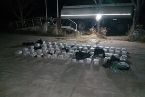 Desarticulan una organización que arrojó 423 kilos de cocaína en Anta