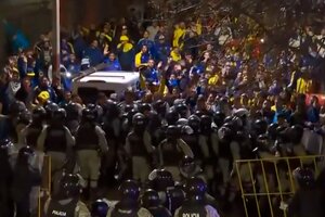 Copa Libertadores: Nacional repudió los incidentes con los hinchas de Boca