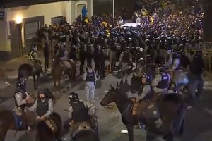El comunicado de Boca por la "represión indiscriminada" de la policía uruguaya