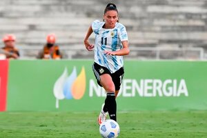 Florencia Bonsegundo anunció su salida de la Selección Argentina (Fuente: Prensa AFA)