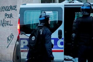 Francia: detuvieron a cinco policías por otro caso de violencia institucional (Fuente: AFP)