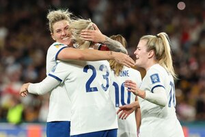 Mundial Femenino: Australia e Inglaterra se metieron en semifinales  (Fuente: AFP)