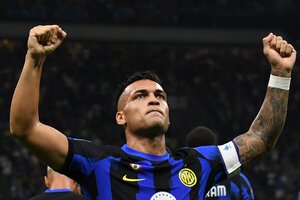 Liga de Italia: Doblete de Lautaro para el triunfo del Inter (Fuente: AFP)