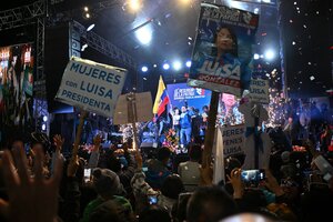 Ecuador: otro ballottage con final abierto (Fuente: AFP)