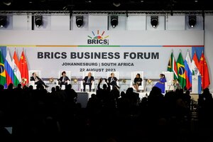 Comenzó la cumbre de los BRICS en Sudáfrica (Fuente: AFP)