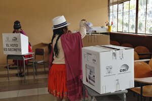 Tras el referéndum, reclaman el freno a la actividad petrolera en el Parque Nacional Yasuní (Fuente: AFP)