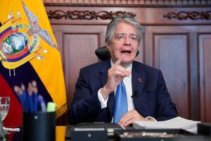 Ecuador: Lasso pone en duda el acatamiento al resultado del plebiscito ambiental (Fuente: AFP)