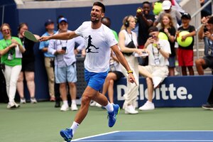 US Open: el regreso de Djokovic, una sincera confesión y un récord a la vista (Fuente: AFP)