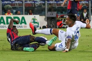 Serie A: gol de Lautaro para Inter y gran debut de Martegani en Salernitana (Fuente: AFP)