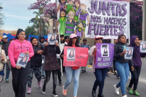 La joven asesinada en Jujuy tenía dos hijas y estaba embarazada (Fuente: Gentileza Partido Obrero)