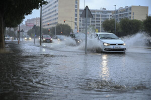 Alerta por lluvias extremas en España: en Madrid y Toledo piden a los ciudadanos no salir de sus casas (Fuente: EFE)