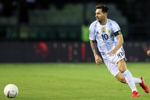 La Selección Argentina vuelve pensando en Messi (Fuente: AFP)