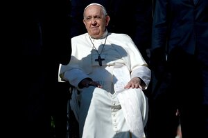 Una señal del Papa Francisco para Javier Milei: estuvo con el nieto 133 (Fuente: AFP)