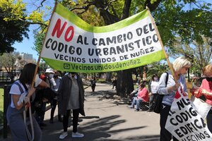 Vecinos marchan contra el Código Urbanístico (Fuente: Enrique García Medina)