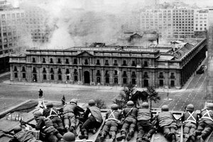 Un acto conmemorativo en el CCK por los 50 años del golpe a Salvador Allende (Fuente: AFP)