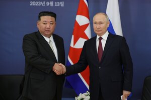 Kim Jong-un prometió ayudar a Putin en su lucha "contra el imperialismo" (Fuente: EFE)