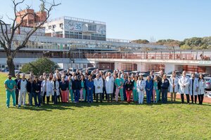 En el Garrahan se hicieron tres trasplantes en simultáneo: un hígado, un corazón y dos pulmones (Fuente: Hospital "Prof. Dr. Juan P. Garrahan")