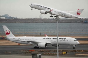 "Cualquier ropa, en cualquier lugar": la innovadora iniciativa de una aerolínea japonesa para reducir las emisiones de carbono (Fuente: AFP)