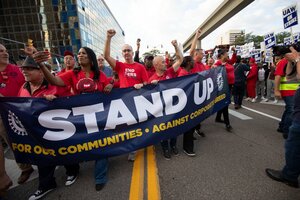 La huelga automotriz podría "amplificarse" en Estados Unidos (Fuente: AFP)
