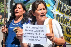 Los docentes de Jujuy vuelven al paro (Fuente: Télam)
