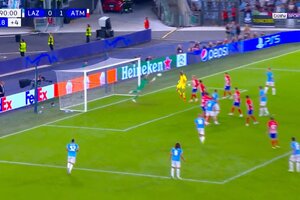 La Champions empezó con milagros: la Lazio le empató al Atlético de Madrid con un gol de su arquero en el último segundo 