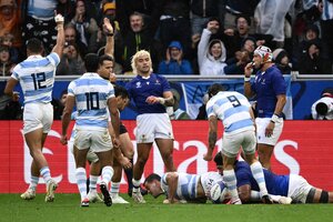 Los Pumas y un sufrido 19 a 10 sobre Samoa en el Mundial de rugby (Fuente: AFP)