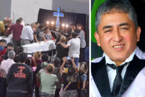 El último adiós a Huguito Flores: miles de seguidores lo despiden en el velorio 