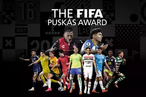 Premio Puskás 2023: con presencia argentina, FIFA eligió los 11 mejores goles del año  